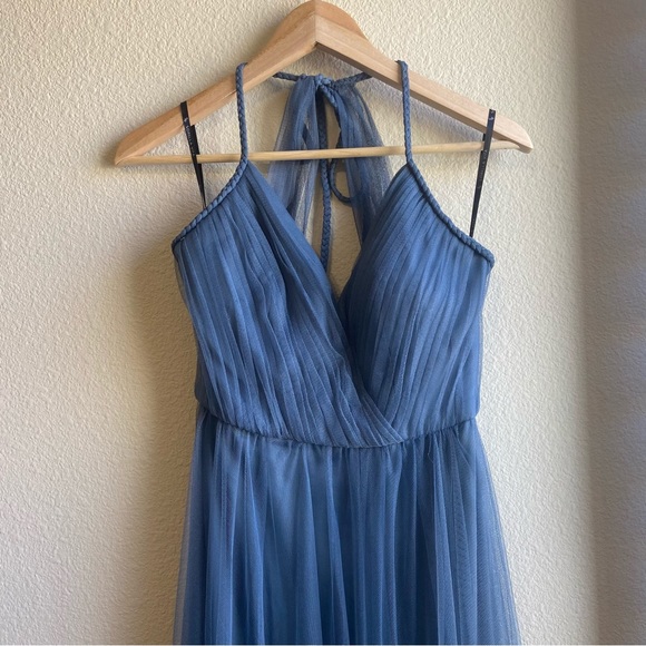 Slate Sorella Vita Bridesmaids Dress - Picture 6 of 12
